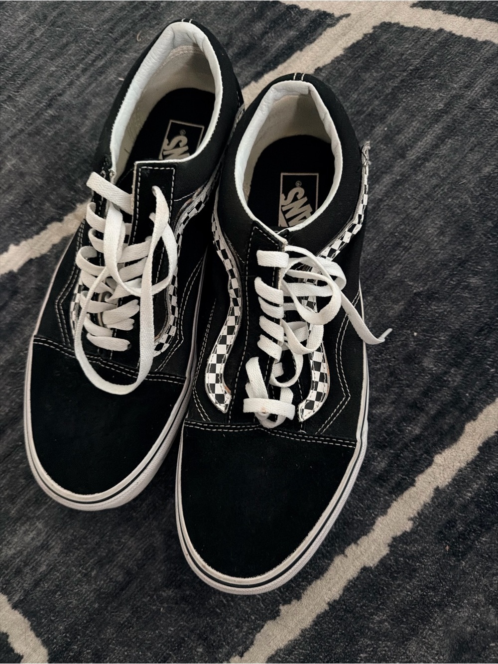 Vans Black & White Checkerboard Old Skool Sneakers
